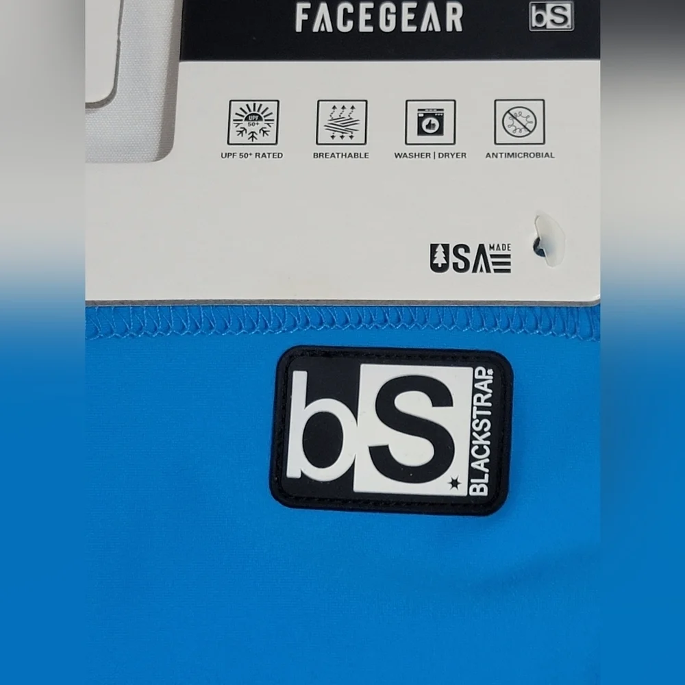 bS Blackstrap Unisex Kids Duel Layer Tube Neck Warmer/Gaitor In Corona Blue